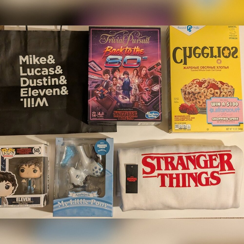 Stranger Things Exclusives New York City & Target | Cheerios, Game, MLP, Pop!